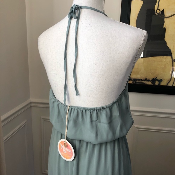 Show Me Your MuMu Heather Halter Dress XS - Picture 6 of 10